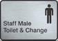 Hotel-Toiletten-kundenspezifische Edelstahl-Zeichen alle Größen vorhandenes T19001 bestätigt fournisseur